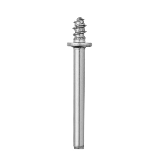 BLACKDECKER BCRT8K35 metal rotary tool mandrel, straight view on white background.